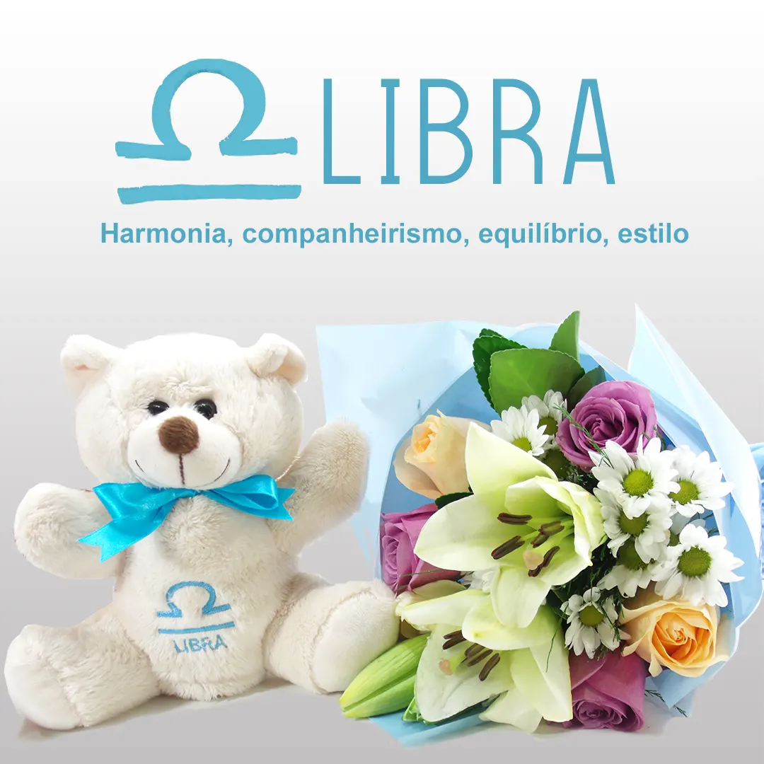 Símbolo do signo de Libra representando equilíbrio e harmonia