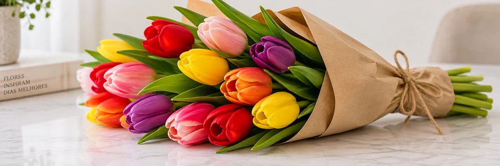Tulipas: Cores, Tipos e Significados - Guia Completo