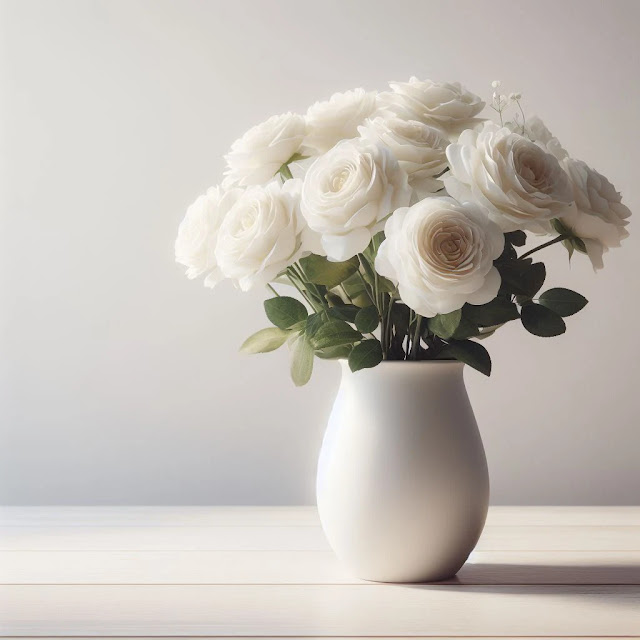 Rosas Brancas: A Elegância e o Simbolismo da Pureza em Cada Petala