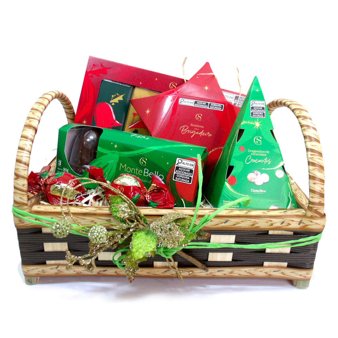 Premium Christmas Basket Cacau Show