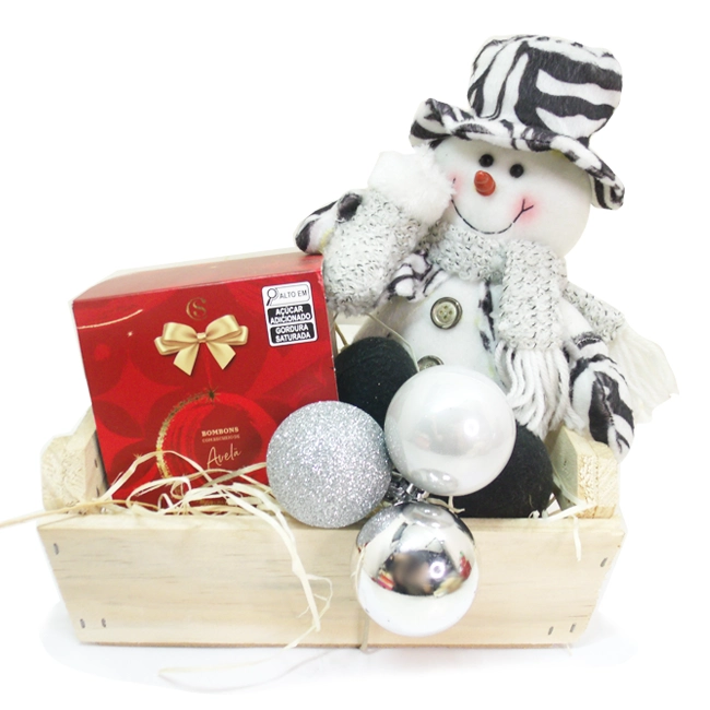 Christmas Basket with Panettone