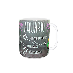 Caneca Signo de Aquário