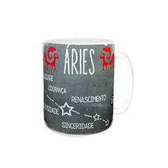 Caneca Signo de Áries