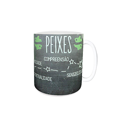 Caneca Signo de Peixes