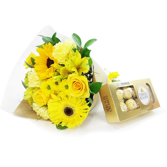 Buque Luz com Ferrero Rocher