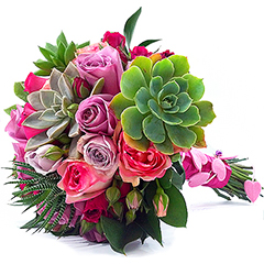 Bouquet de Noiva Suculentas