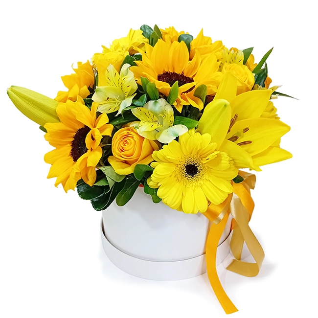 Yellow Flower Box