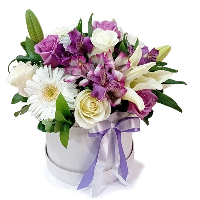 Lilac Flower Box