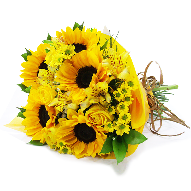 Sunflowers and Wildflowers - M