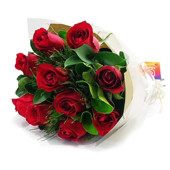 Dez Rosas Vermelhas