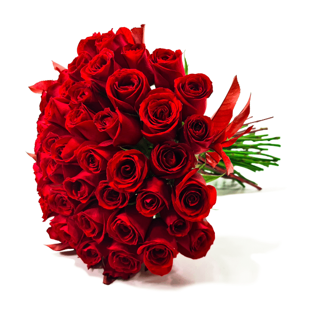 60 Red Roses Bouquet