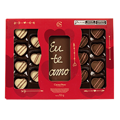 Caixa Artesanal de Bombons Delícias de Amor