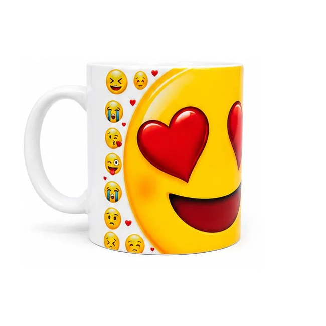 Caneca Emoji Love