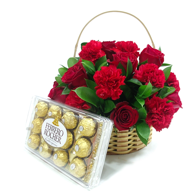Love Basket and Ferrero