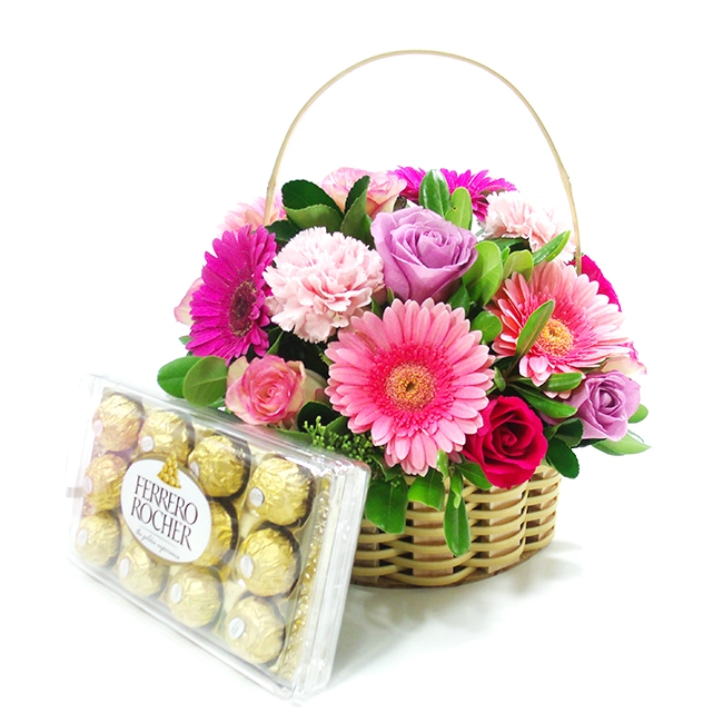 Cesta Sonho com Ferrero Rocher