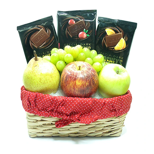Frutas e Hersheys