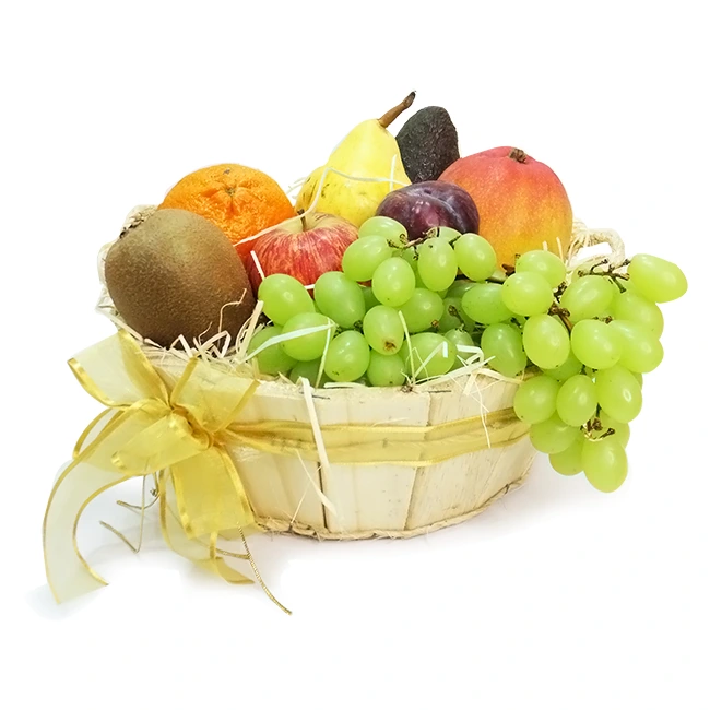 Cesta Fruta Flor