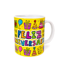 Caneca Feliz Aniversário