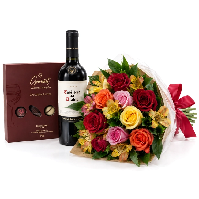 Brinde de Encanto com Vinho