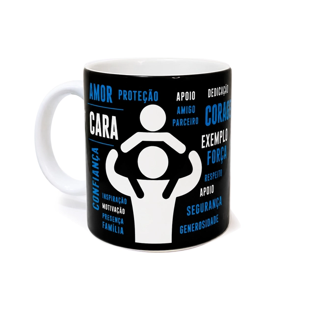 Caneca Pai Amigo e Parceiro