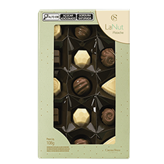 Caixa de Bombons LaNut Mini Show Pistache