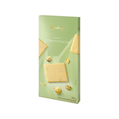 Tablete Branco com Pistache