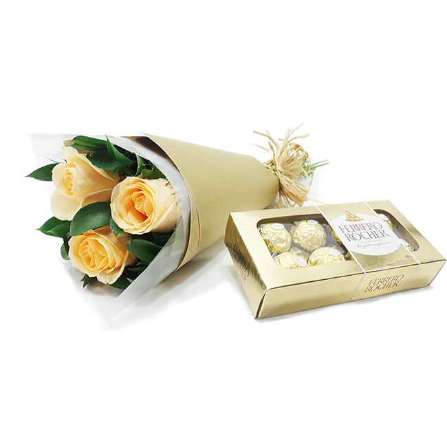 Champagne Roses and Chocolate