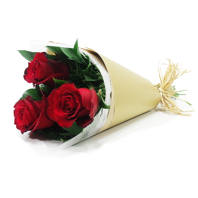 Trio Red Roses