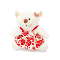 Ursinha Encantada Vermelha
