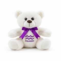 Ursinho de pelúcia do signo de aquário.
