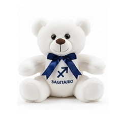 Ursinho de pelúcia do signo de sagitário.
